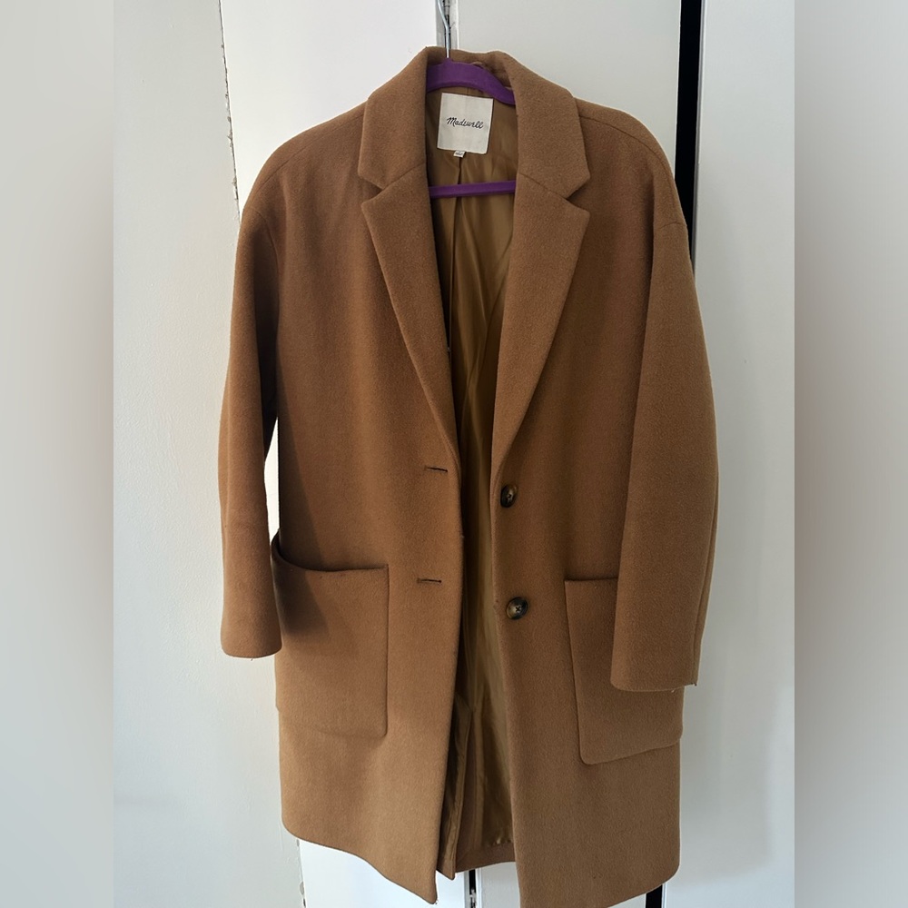 Madewell Italian Wool Pea Coat